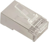 Коннектор Lanmaster (LAN-EZ45-8P8C/ S6-100) STP кат.6 RJ45 серебристый (упак.:100шт) LAN-EZ45-8P8C/S6-100