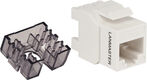 Модуль Lanmaster LAN-OK45U6/180N-WH информ. KeystoneRJ45 кат.6 UTP бел.