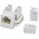 5bites Модуль KJU55-01W KEYSTONE JACK / UTP / 5E / 110 IDC / 90°
