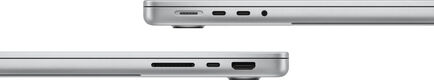 Apple MacBook Pro 14-inch 2025 [MDE44LL/A] (КЛАВ.РУС.ГРАВ.) Silver 14.2