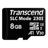 Промышленная карта памяти Micro SecureDigital 8GB Transcend 230I, 3D NAND TLC TS8GUSD230I&nbsp;<img style='position: relative;margin:0' src='/image/only_to_order_edit.gif' alt='На заказ' title='На заказ' />