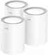 Бесшовный Mesh роутер Cudy M3600 (M3600(3-PACK)) BE3600 10/100/1000BASE-T белый (упак.:3шт)
