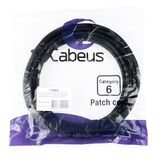 Патч-корд U/ UTP Cabeus PC-UTP-RJ45-Cat.6-3m-BK-LSZH
