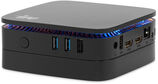 Неттоп IRU 110JLCN Cel N4500 (1.1) 8Gb SSD256Gb UHDG Windows 11 Pro GbitEth WiFi BT черный (2152163)