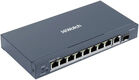 Коммутатор HiWatch DS-S1008GP 8x100Mb 2G неуправляемый Коммутатор HiWatch DS-S1008GP 8x100Mb 2G неуправляемый