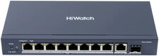 Коммутатор HiWatch DS-S1008GP 8x100Mb 2G неуправляемый Коммутатор HiWatch DS-S1008GP 8x100Mb 2G неуправляемый