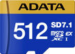 ADATA
Флеш карта microSDXC 512GB A-Data UD512GEX3L1-C Premier Extreme w/o adapter ADATA
Флеш карта microSDXC 512GB A-Data UD512GEX3L1-C Premier Extreme w/o adapter