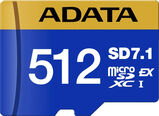 ADATA
Флеш карта microSDXC 512GB A-Data UD512GEX3L1-C Premier Extreme w/ o adapter