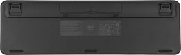 Клавиатура Logitech K950 черный USB беспроводная BT/Radio slim (920-012434)