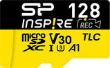 Флеш карта microSD 128GB Silicon Power SP128GBSTXLA2V1N Inspire w/ o adapter