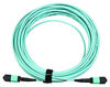 Каб.сборка Lanmaster LAN-12M-12M/OM3B-5.0 12x50/125 OM3 MPO-MPO полярность B 5м LSZH аквамарин