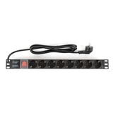 БАСТИОН Rapan-PDU8S-S Блок розеток с выключателем 752 Rapan-PDU8S-S