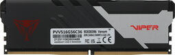 Память DDR5 16GB 5600MHz Patriot PVV516G56C36 Viper Venom RTL PC5-44800 CL36 DIMM 288-pin 1.25В kit Ret Память DDR5 16GB 5600MHz Patriot PVV516G56C36 Viper Venom RTL PC5-44800 CL36 DIMM 288-pin 1.25В kit Ret