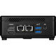 Неттоп MSI Cubi 5 1M-617XRU Core 5 120U (1.4) 16Gb SSD512Gb Graphics CR без ОС 2xGbitEth WiFi BT черный (9S6-B0A821-617)