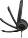 Наушники с микрофоном Logitech H390 черный 1.9м накладные USB оголовье (981-000485)