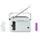 RITMIX RPR-045 WHITE {Радиоприёмник портативный 3хдиапазонный FM/AM/SW,Bluetooth v.5.3