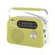 RITMIX RPR-045 LEMON {Радиоприёмник портативный 3хдиапазонный FM/AM/SW,Bluetooth v.5.3