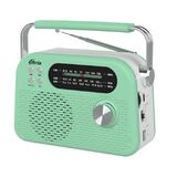 {Радиоприёмник портативный 3хдиапазонный FM/ AM/ SW, Bluetooth v.5.3 RITMIX RPR-045 MINT&nbsp;<img style='position: relative;margin:0' src='/image/only_to_order_edit.gif' alt='На заказ' title='На заказ' />