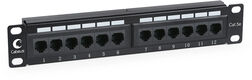Патч-панель Cabeus PL-12-CAT.5E 10 Патч-панель Cabeus PL-12-CAT.5E 10