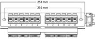 Патч-панель Cabeus PL-12-CAT.5E 10 Патч-панель Cabeus PL-12-CAT.5E 10