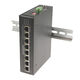 OSNOVO SW-80800-IR Промышленный PoE коммутатор Gigabit Ethernet на 8 портов. Порты: 1 x GE (10/100/1000Base-T) с PoE BT (до 90W)