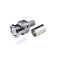 OSNOVO APBC16-5G Штекер BNC на коаксиальный кабель (RG6U) для HD/3G-SDI. Крепление к кабелю - под обжим. 1шт. Диапазон частот 0-4,6ГГц. Материал корпуса - цинк. Покрытие - никель (корпус)