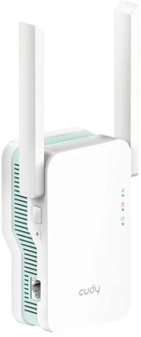 Повторитель беспроводного сигнала Cudy RE1500 AX1500 10/ 100BASE-TX/ Wi-Fi белый