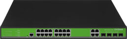 Коммутатор Digma DSP716G-4C-R300 (L2+) 16x1Гбит/с 4xКомбо(1000BASE-T/SFP) 300W управляемый Коммутатор Digma DSP716G-4C-R300 (L2+) 16x1Гбит/с 4xКомбо(1000BASE-T/SFP) 300W управляемый