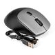 Exegate EX298897RUS Беспроводная Bluetooth мышь ExeGate Professional Standard BT-070 (радиоканал 2,4 ГГц+ Bluetooth5.2, оптическая, 1600dpi, 6D, 6 кнопок и колесо прокрутки)