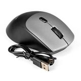 Беспроводная Bluetooth мышь ExeGate Professional Standard BT-070 Exegate EX298897RUS (радиоканал 2, 4 ГГц+ Bluetooth5.2, оптическая, 1600dpi, 6D, 6 кнопок и колесо прокрутки)