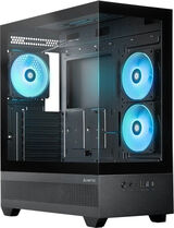 Корпус Chieftec Vista черный без БП ATX 3x120mm 1xUSB2.0 1xUSB3.0 1xUSB3.1 audio bott PSU GT-01B-OP