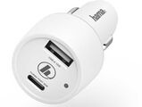 Автомобильное зар./ устр. Hama H-183322 3A (PD+QC) USB/ USB Type-C универсальное белый (00183322)&nbsp;<img style='position: relative;margin:0' src='/image/only_to_order_edit.gif' alt='На заказ' title='На заказ' />