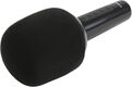 Микрофон беспроводной Hyundai H-MIC100 черный