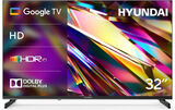 Телевизор LED Hyundai 32" H-LED32BS5011 Google TV Frameless черный/ черный HD 60Hz DVB-T DVB-T2 DVB-C DVB-S DVB-S2 USB WiFi Smart TV
