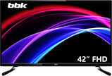 Телевизор LED BBK 42" 42LEM-1016/ FTS2C (B) черный FULL HD 60Hz DVB-T2 DVB-C DVB-S2 USB (RUS) 42LEM-1016/FTS2C (B)&nbsp;<img style='position: relative;margin:0' src='/image/only_to_order_edit.gif' alt='На заказ' title='На заказ' />