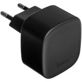 HOCO CS32A/ Сетевое ЗУ/ PD + QC 3.0/ 2 USB: Type-C + Type-A/ Выход: 20W/ черный HC-17451