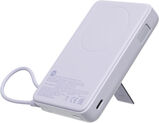 Мобильный аккумулятор Xiaomi Magnetic BHR08PAGL 10000mAh QC3.0/ PD3.0 33W 3A USB-C беспров.зар. фиолетовый
