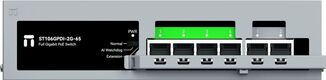 Коммутатор Netis ST106GPDI-2G-65 6x1Гбит/с 1xКомбо(1000BASE-T/SFP) 4PoE 65W неуправляемый Коммутатор Netis ST106GPDI-2G-65 6x1Гбит/с 1xКомбо(1000BASE-T/SFP) 4PoE 65W неуправляемый
