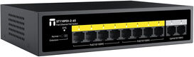 Коммутатор Netis ST110PDI-2-65 10x100Мбит/с 8PoE неуправляемый Коммутатор Netis ST110PDI-2-65 10x100Мбит/с 8PoE неуправляемый