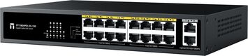 Коммутатор Netis ST118GHPDI-2G-130 16x100Мбит/с 2x1Гбит/с 16PoE 130W неуправляемый Коммутатор Netis ST118GHPDI-2G-130 16x100Мбит/с 2x1Гбит/с 16PoE 130W неуправляемый