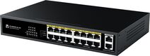Коммутатор Netis ST118GHPDI-2G-130 16x100Мбит/с 2x1Гбит/с 16PoE 130W неуправляемый Коммутатор Netis ST118GHPDI-2G-130 16x100Мбит/с 2x1Гбит/с 16PoE 130W неуправляемый