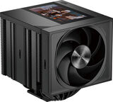 Устройство охлаждения(кулер) PcCooler RZ820 Display BK Soc-AM5/ AM4/ 1200/ 1700/ 1851 черный 4-pin 32dB Al+Cu LCD 300W 1860gr Ret