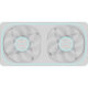 Вентилятор для корпуса Formula Air Fusion 2 Reverse ARGB 240х120x28 белый 4-pin (AIR FUSION 2 WH REVERSE) Ret