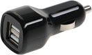 Автомобильное зар./устр. Hama H-1401660 12W 1.2A+1.2A 2xUSB универсальное черный (00173624)