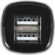 Автомобильное зар./устр. Hama H-1401660 12W 1.2A+1.2A 2xUSB универсальное черный (00173624)