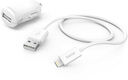 Автомобильное зар./устр. Hama H-183266 12W 2.4A USB для Apple белый (00183266)