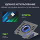 Подставка для ноутбука Digma D-NCP170-1xRGB110 17 Подставка для ноутбука Digma D-NCP170-1xRGB110 17