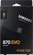 Samsung SSD 1Tb 870 EVO Series MZ-77E1T0B/AM Samsung SSD 1Tb 870 EVO Series MZ-77E1T0B/AM