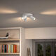 Philips PONGEE plate/spiral white 3xNW 230V
