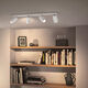Philips PONGEE bar/tube white 4xNW 230V